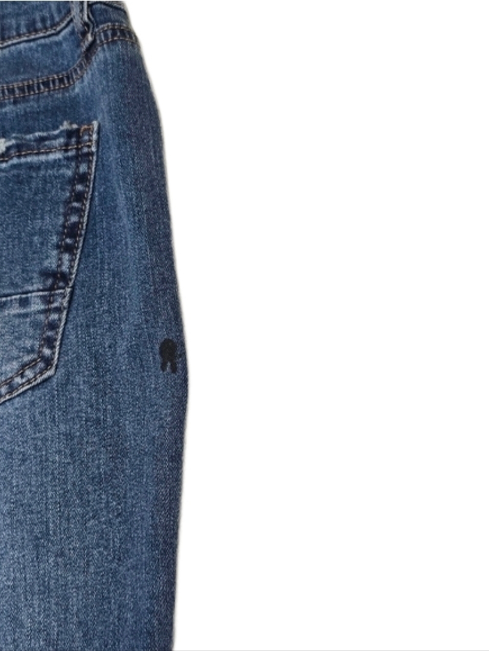 Refuge Distressed Skinny Jeans Sz 4 NWT Blue See Pics - Picture 3 of 6